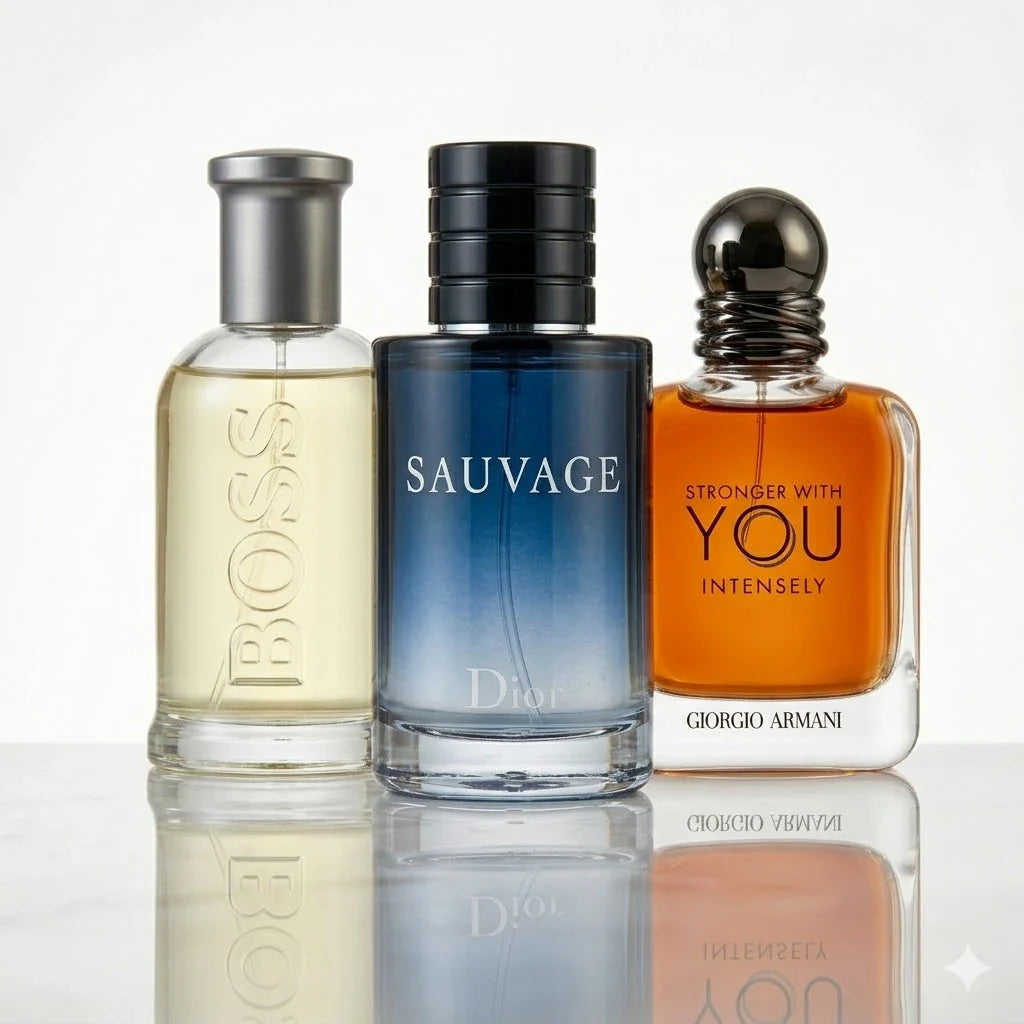Królowie Sprzedaży | Dior Sauvage, Hugo Boss BOSS Bottled, Armani SWY Intensely.